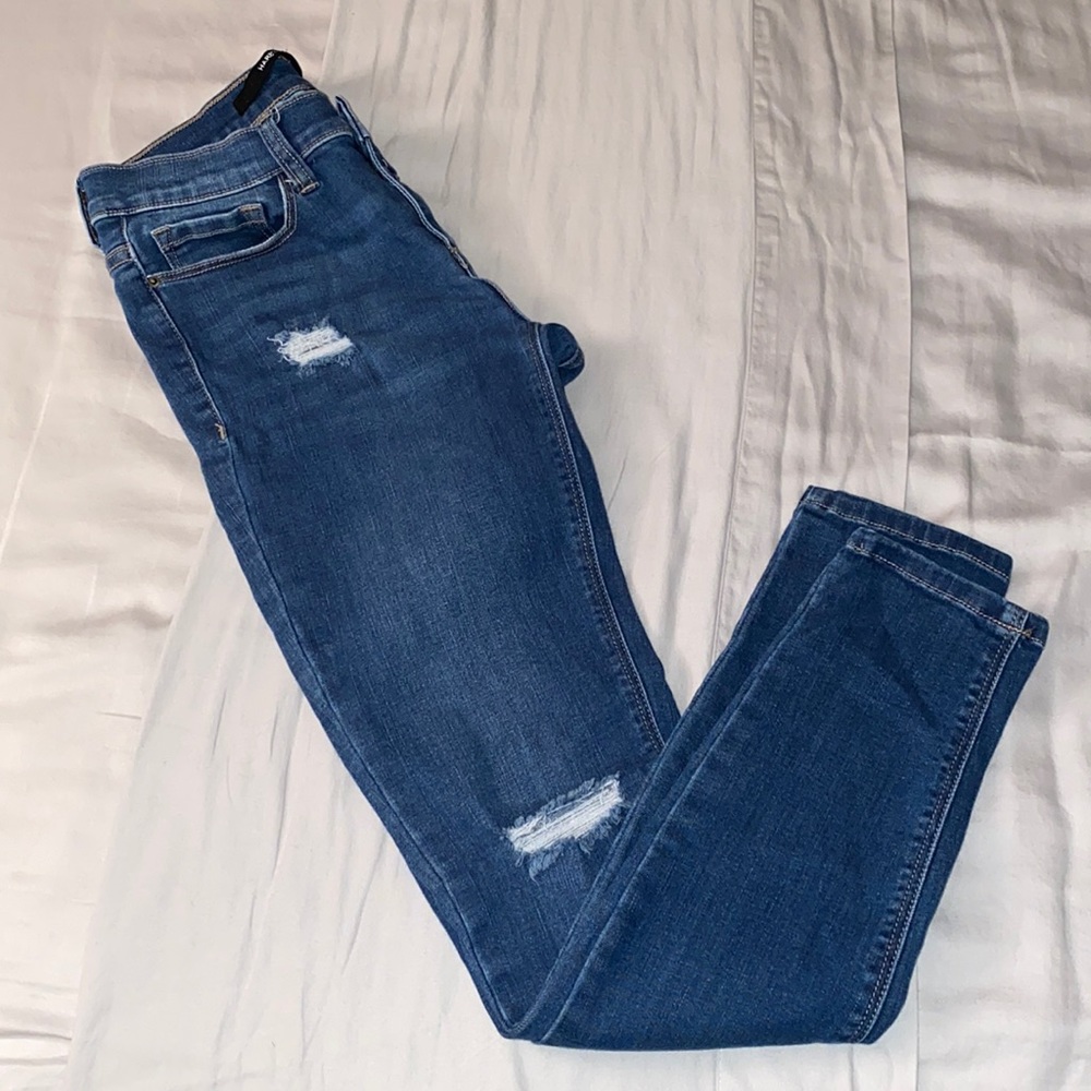 Distressed Jeans